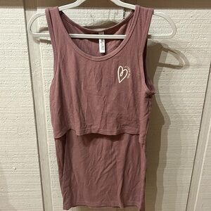 Latched Mama nursing tank